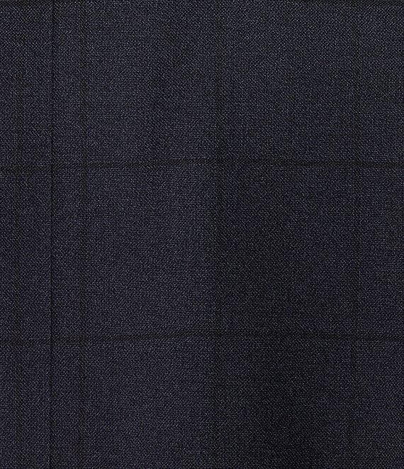 Hickey Freeman Modern Fit Flat Front Window Pattern 2-Piece Suit Product Image