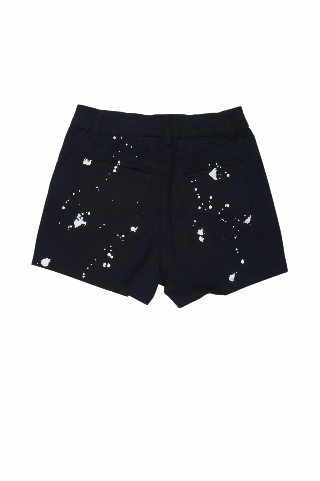 Tashunte Black Painted Short Female Product Image