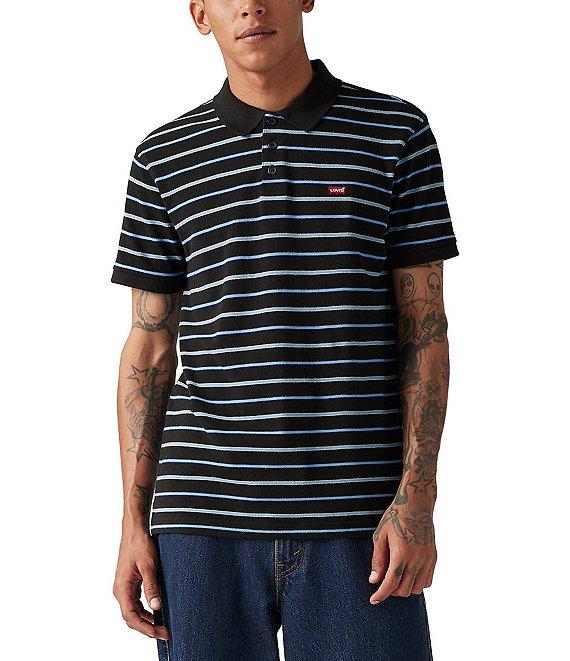 Levi's® Housemark Short Sleeve Striped Polo Shirt Product Image