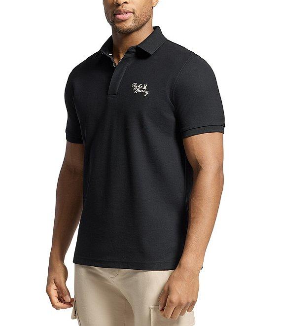 Psycho Bunny Desert Pique Short Sleeve Polo Shirt Product Image