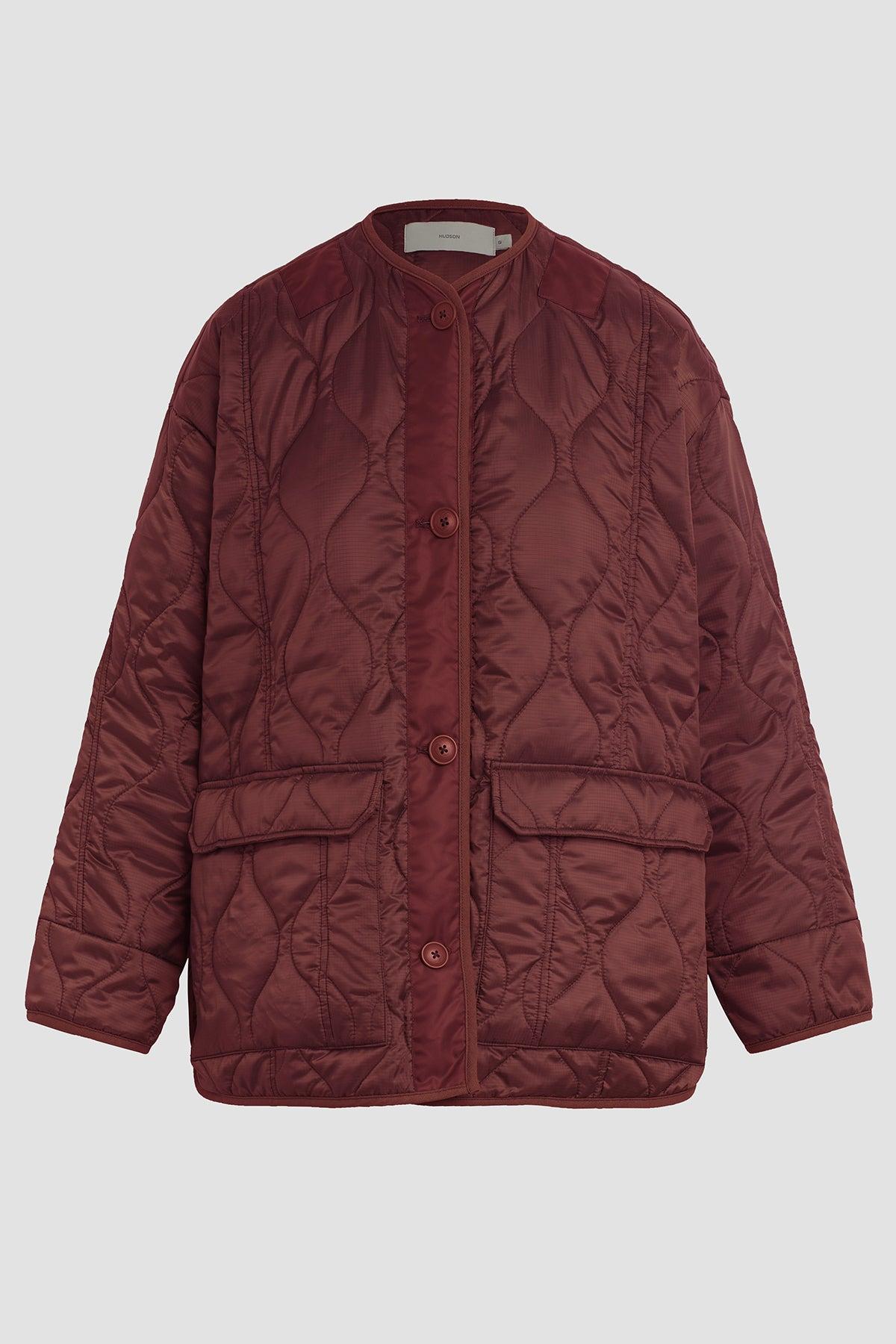 Oversized Quilted Jacket Female Product Image