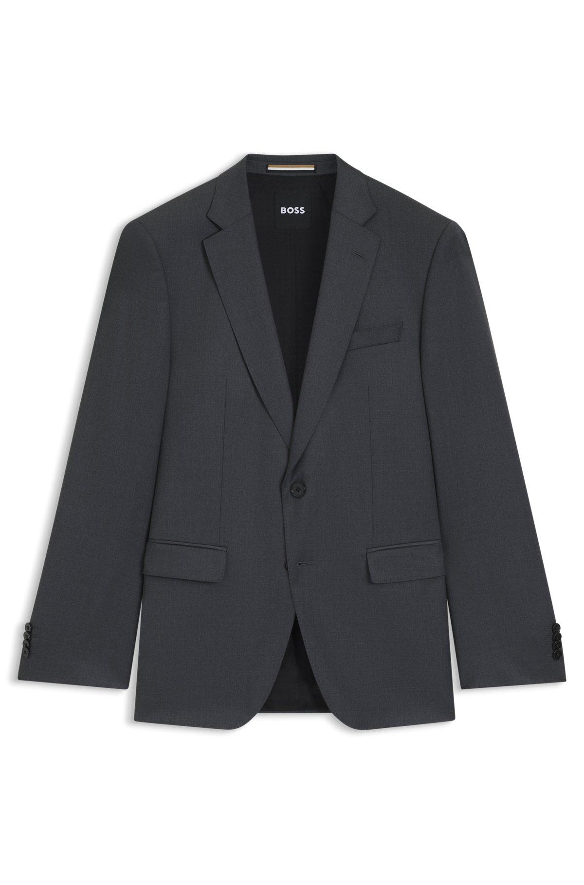 BOSS ONE - Slim-fit suit jacket in virgin wool serge Product Image