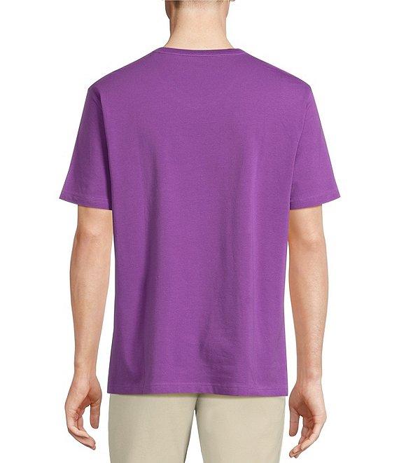 Cremieux Blue Label Jersey Knit Short Sleeve V-Neck T-Shirt Product Image
