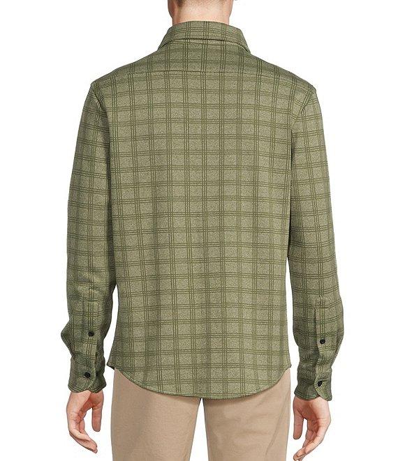 Cremieux Blue Label Jacquard Coatfront Knit Shirt Product Image