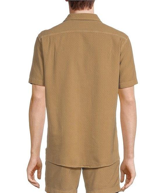 Rowm's Tourister Short Sleeve Solid Waffle Shirt Product Image