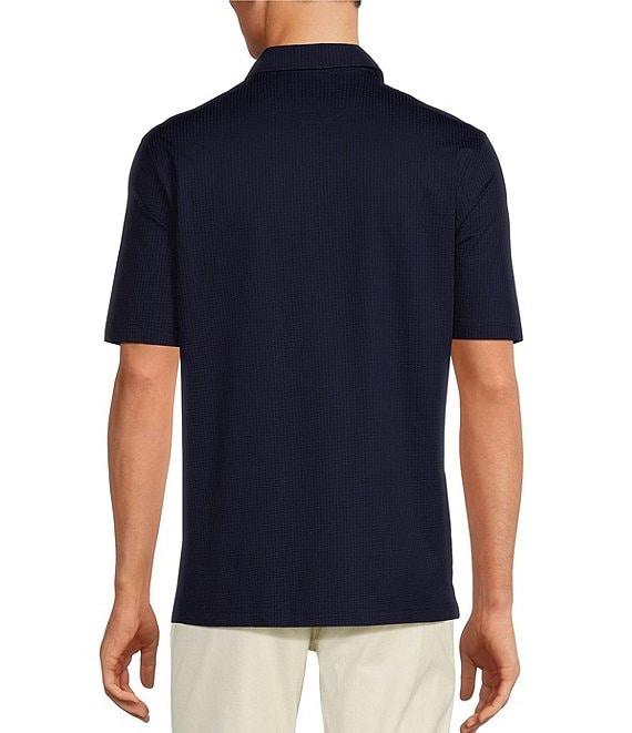 Hart Schaffner Marx Luxury Performance Short Sleeve Solid Polo Shirt Product Image