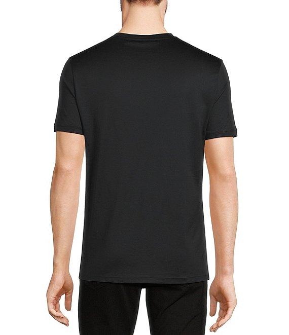 Murano Liquid Luxury Slim-Fit Short-Sleeve V-Neck T-Shirt Product Image