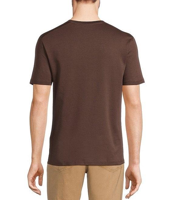 Murano Crocodile World Collection Slim Fit Velour Patch Short Sleeve T-Shirt Product Image