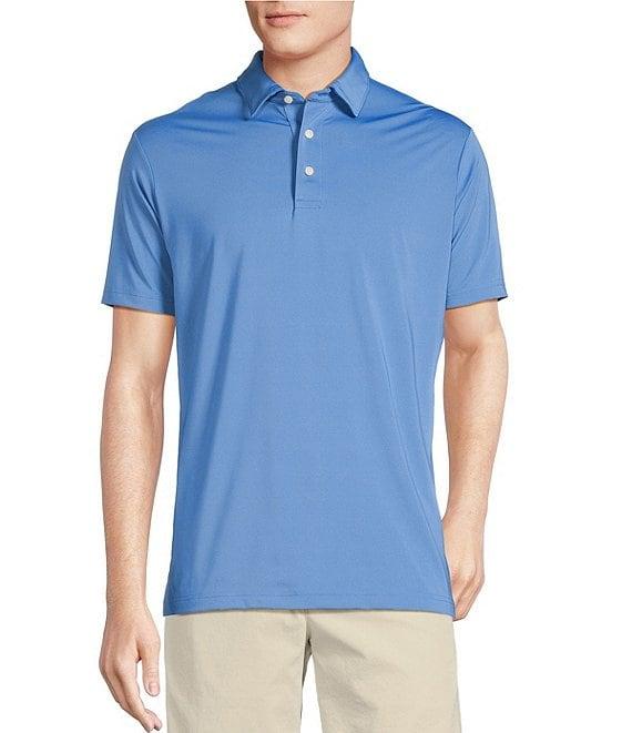 Cremieux Blue Label Performance Stretch Solid Short Sleeve Polo Shirt Product Image