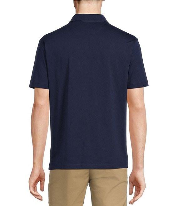 Cremieux Blue Label Classic Fit Stretch Jersey Solid Short Sleeve Polo Shirt Product Image