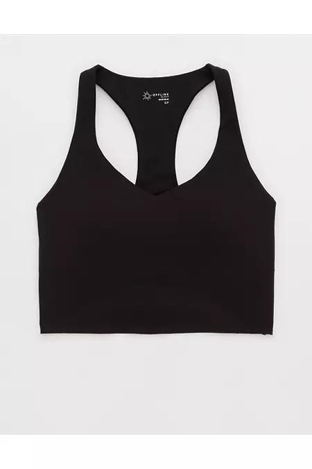 OFFLINE By Aerie Real Me Low Key Racerback Sports Bra Women's Product Image