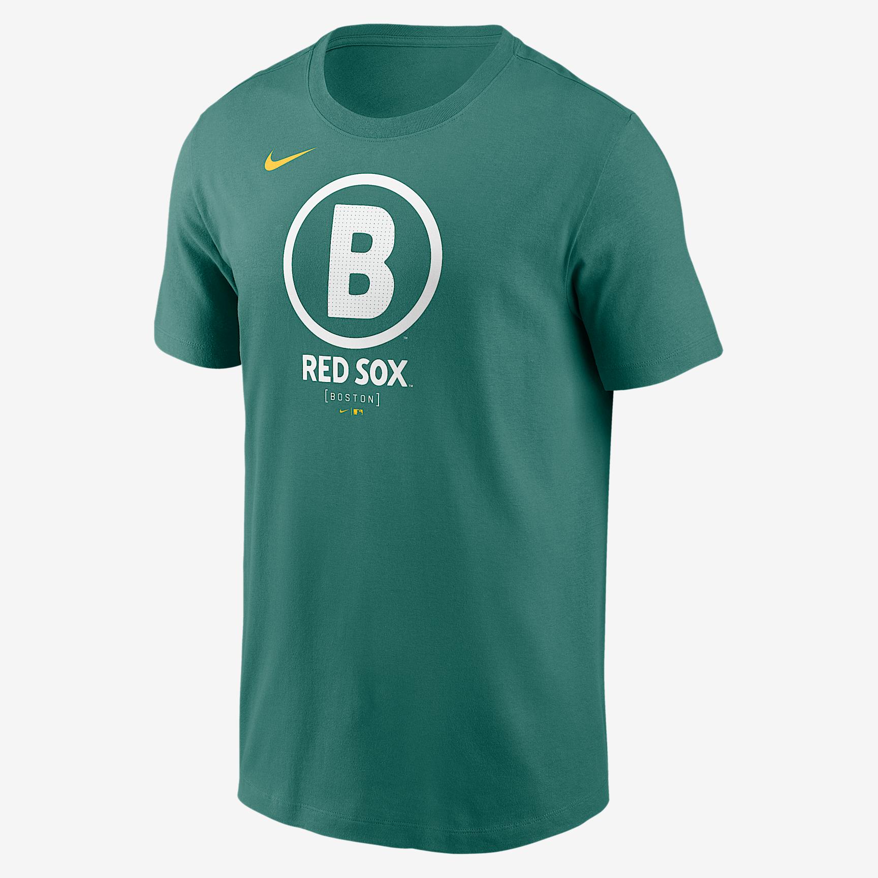 Boston Red Sox City Connect Large Logo Nike Men's MLB T-Shirt Product Image