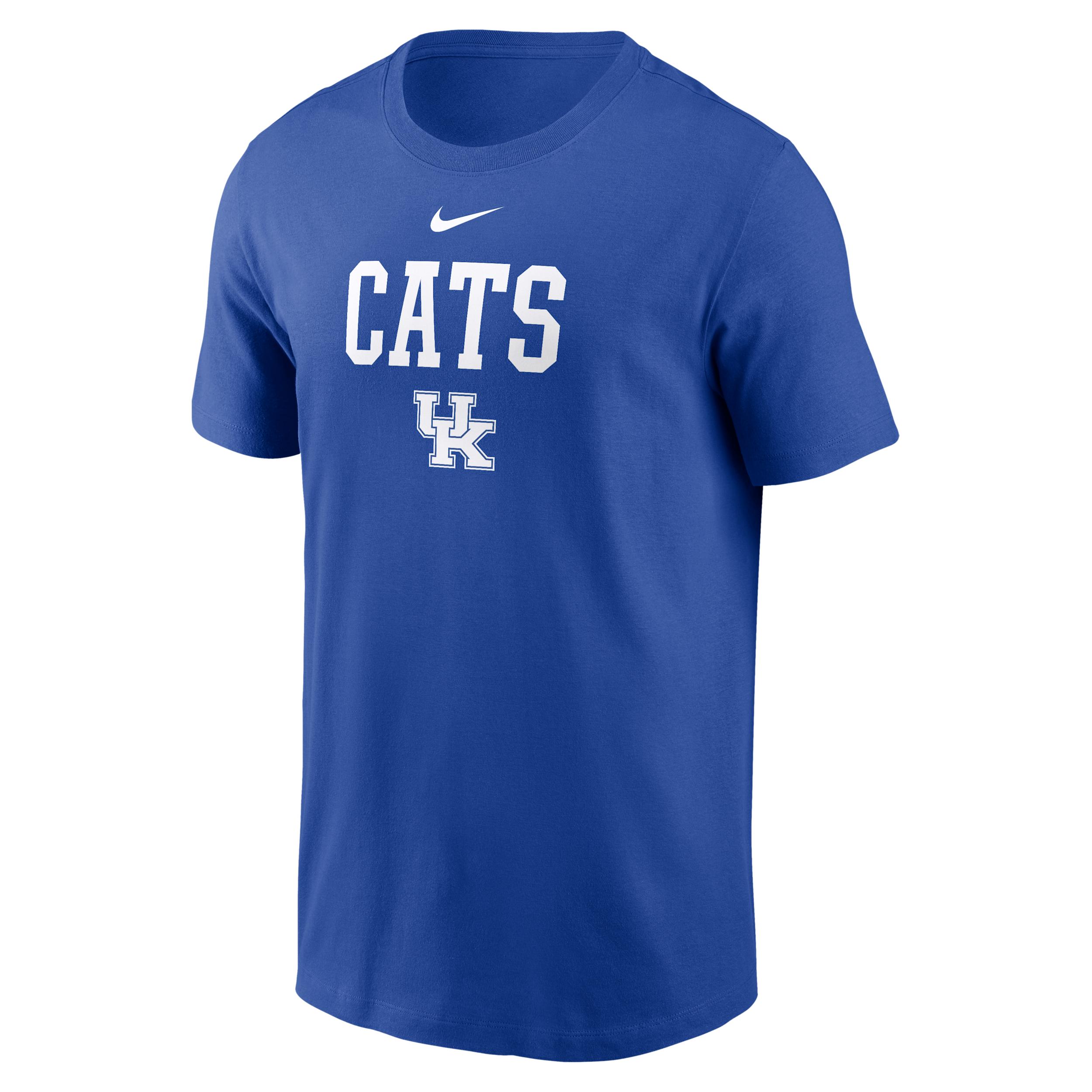 Duke Primetime Arch Stack Nike Mens College T-Shirt | N1994EVDU-9LV Product Image