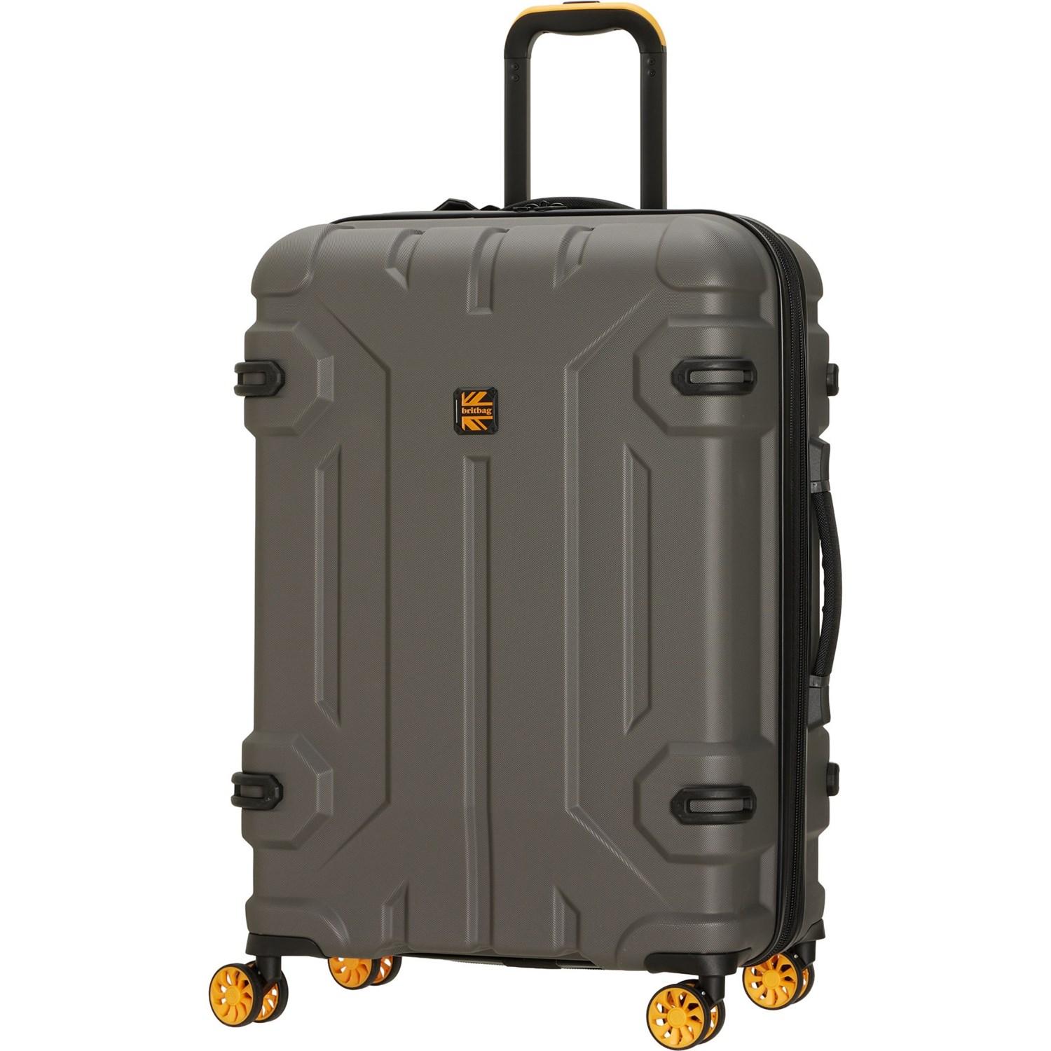 BritBag 27” Shielding Spinner Suitcase - Hardside, Expandable, Dark Grey Product Image