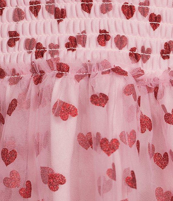 Evolutionary Heart Print Sleeveless V-Neck Top Product Image