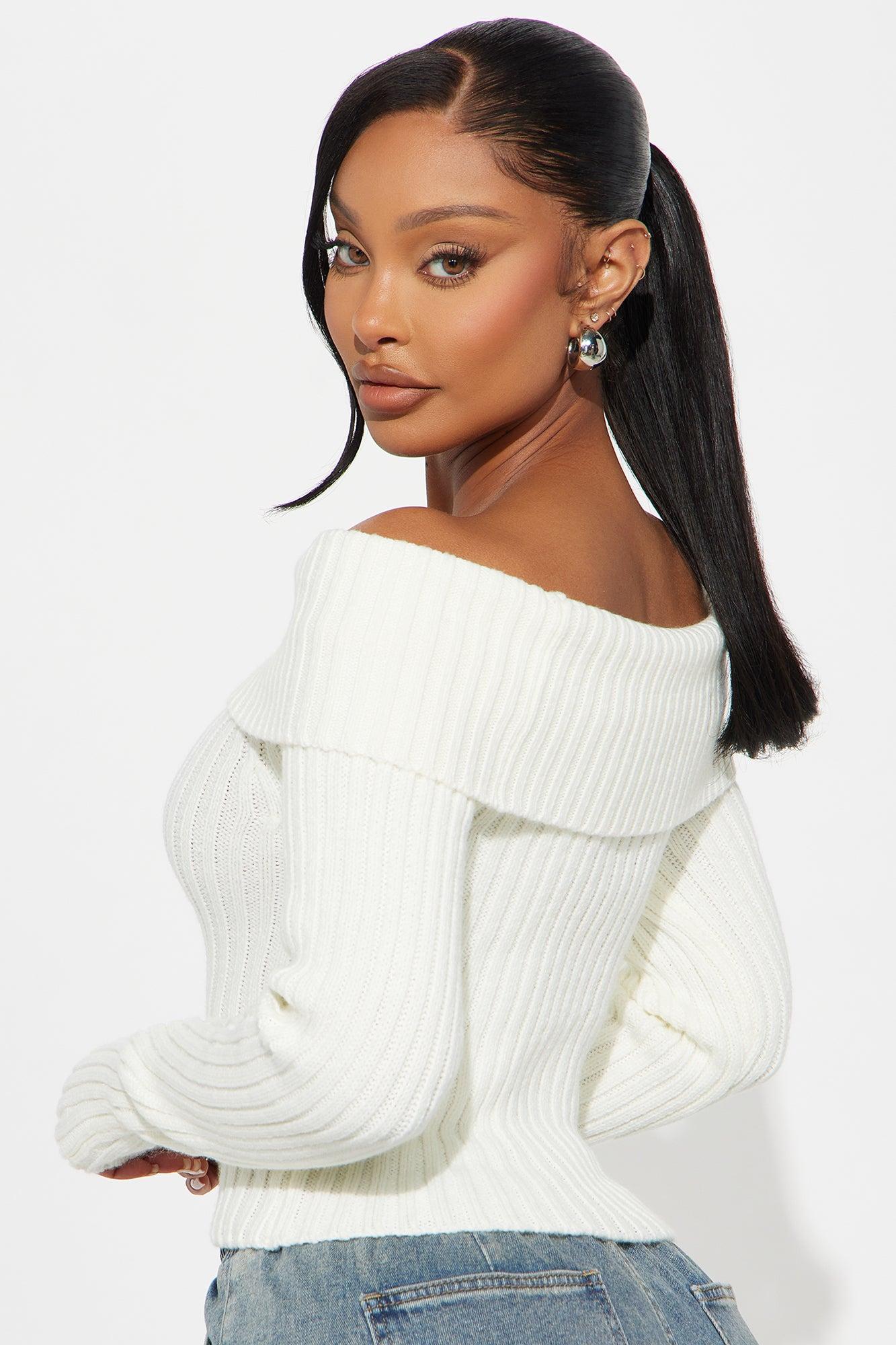 Tastes Like Cherries Sweater - Ivory Product Image