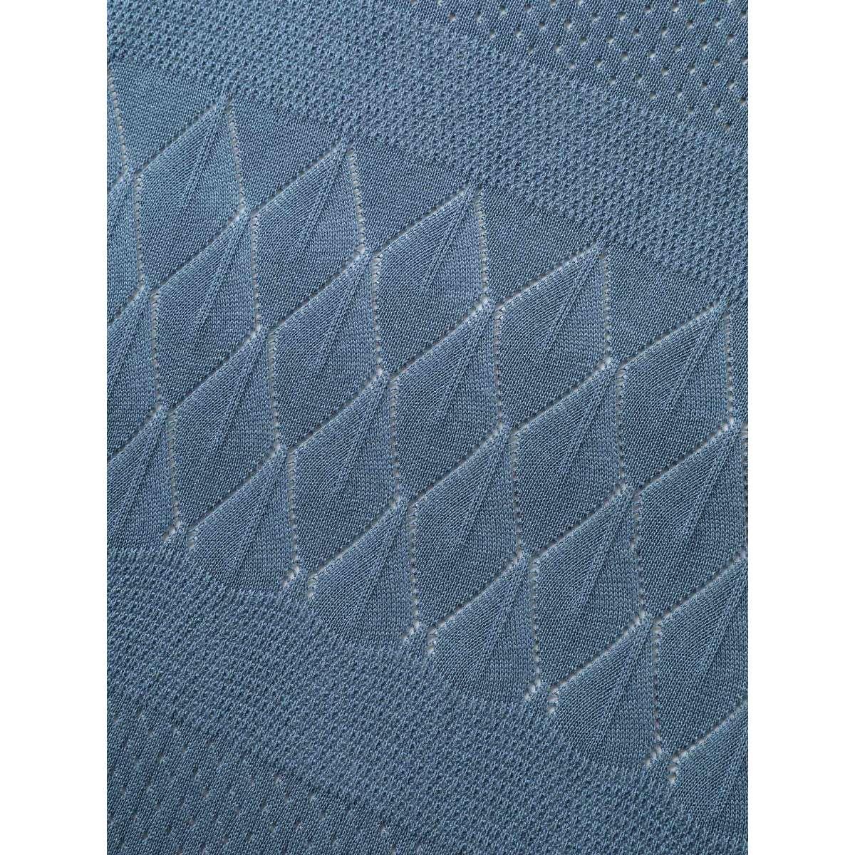 Plus Size Textured Arc Hem Front-Open Lightweight Cardigan Aegean Women Leisure Loose Long Sleeve Casual Cardigans BloomChic 10/M Product Image