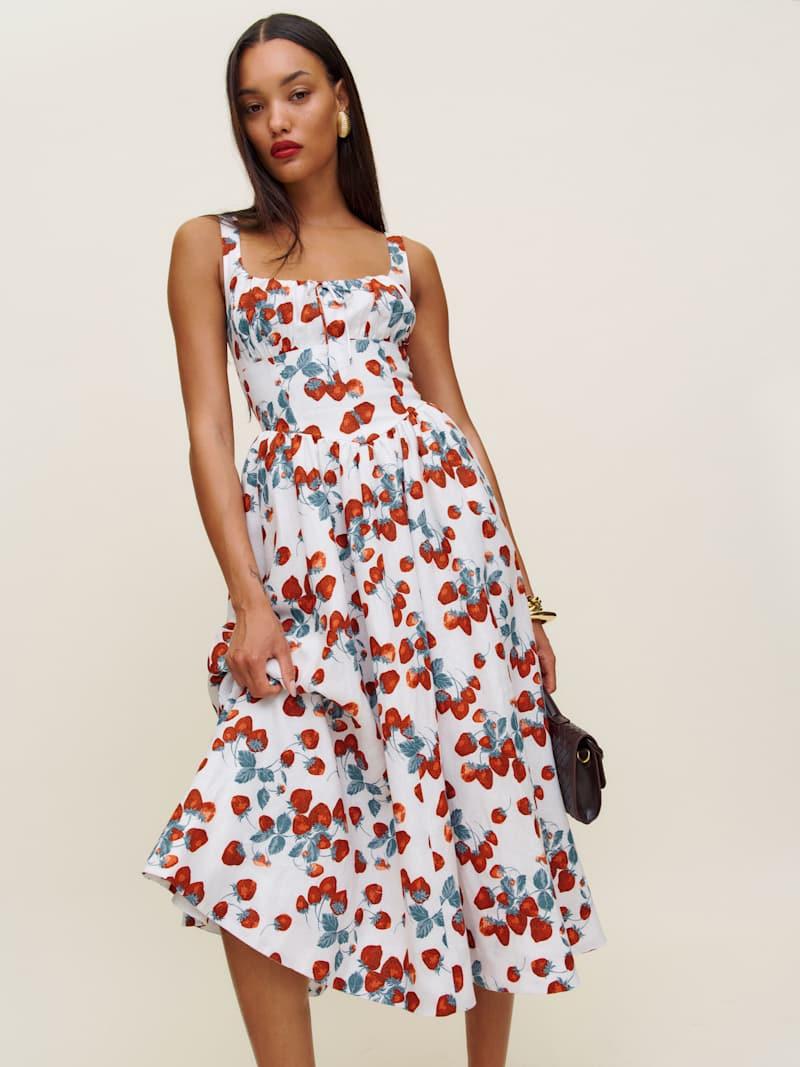 Petites Balia Linen Dress Product Image