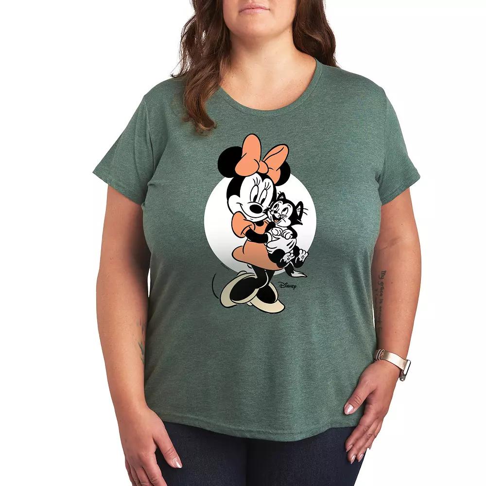 Disney's Minnie Mouse & Figaro Women's Graphic Tee, Girl's,  Product Image