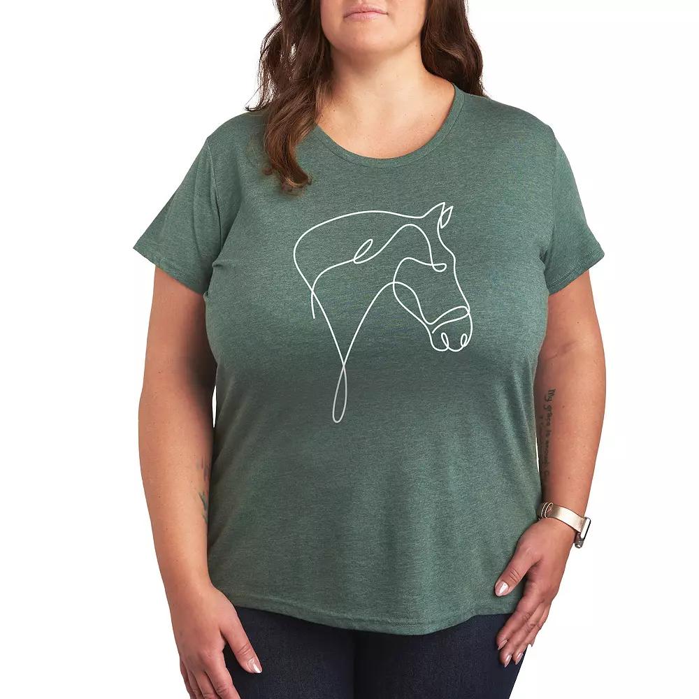 Plus Yellowstone Y Dutton Ranch Logo Graphic Tee, Women's,  Product Image