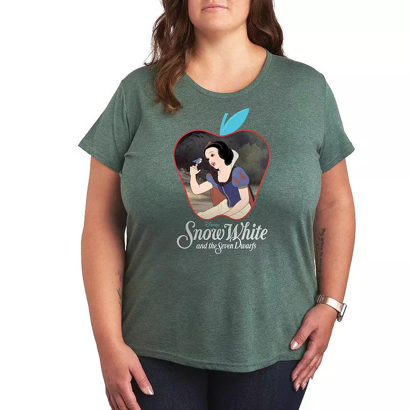 Disney's Snow White Plus Apple Graphic Tee, Women's,  Product Image