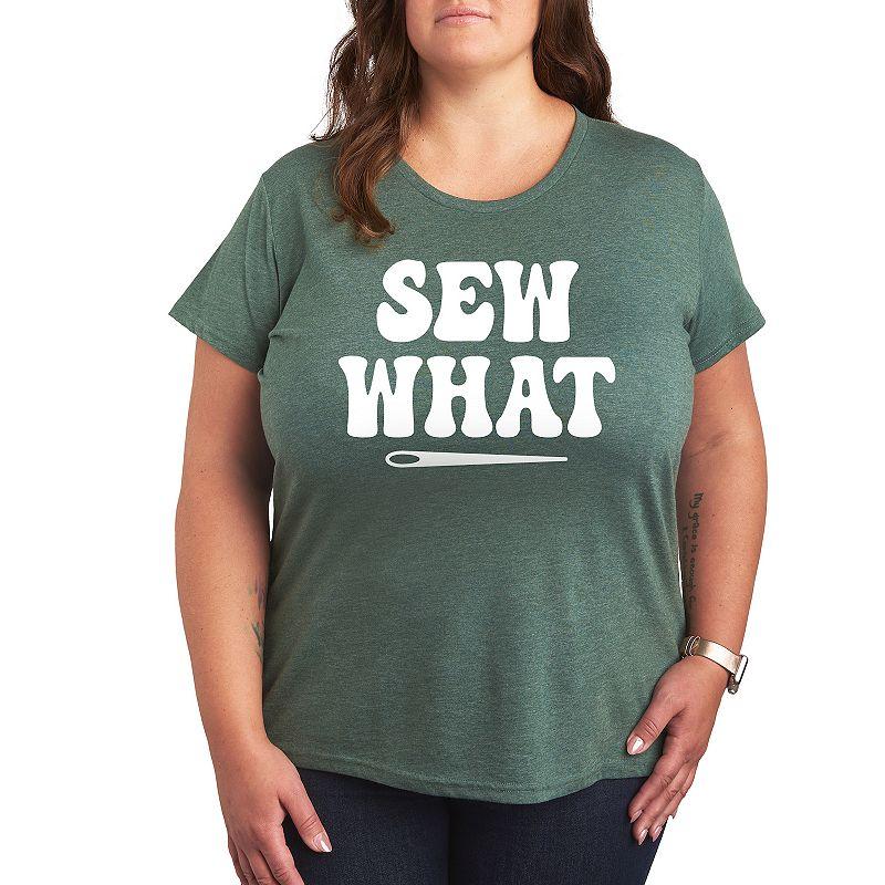 Plus Sew What Graphic Tee, Women's,  Product Image