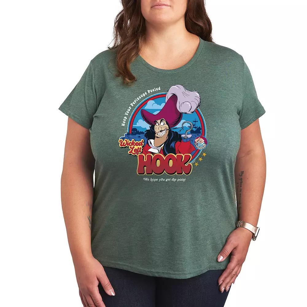 Disney's Peter Pan Plus Wicked Left Hook Graphic Tee, Women's,  Product Image