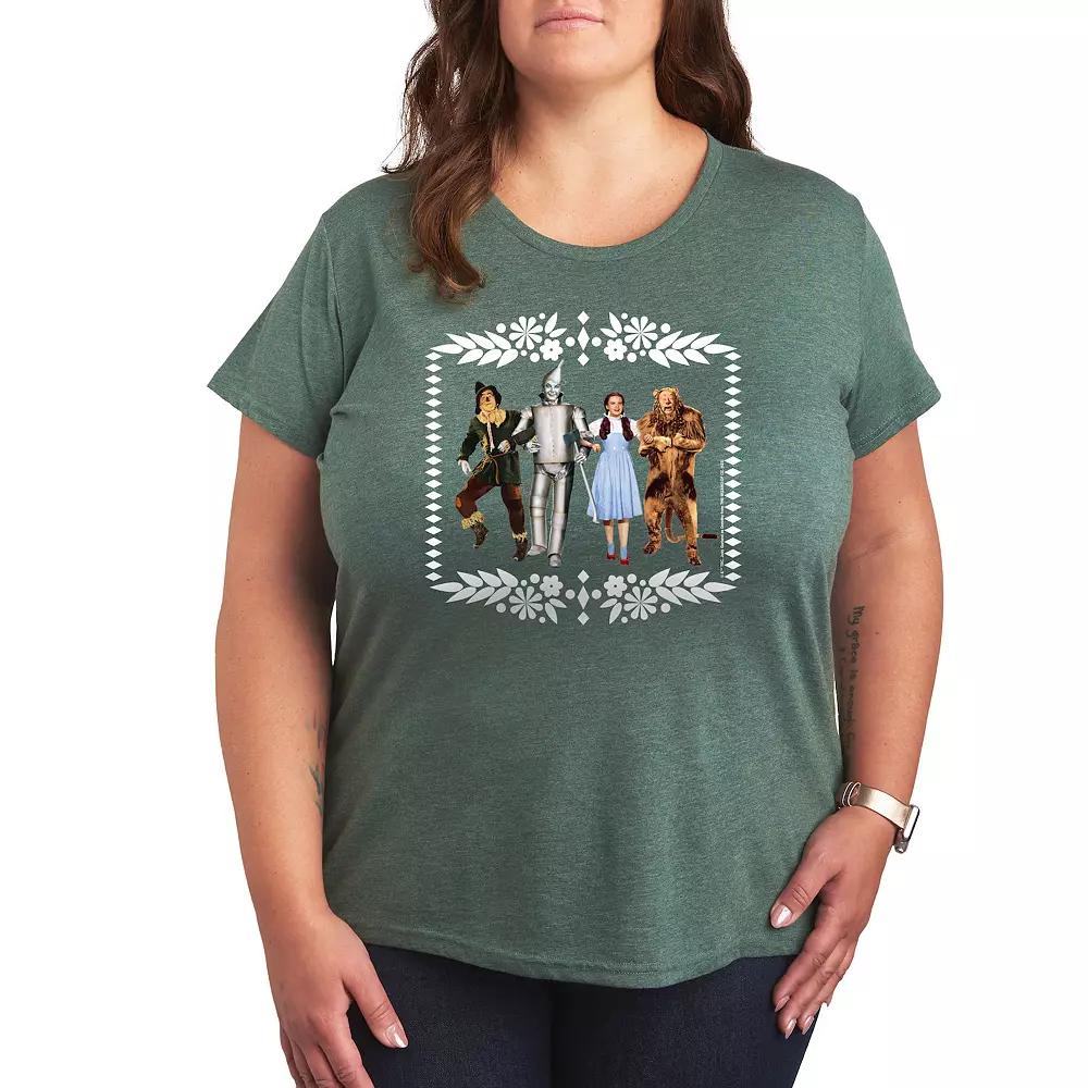 Plus Wizard of Oz Group Graphic Tee, Women's,  Product Image