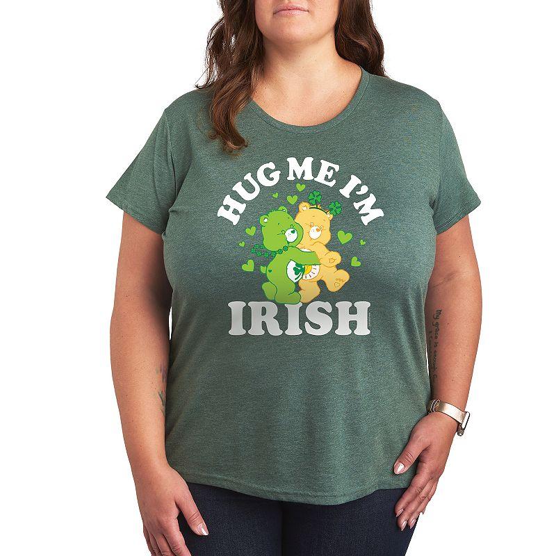 Plus Care Bears Hug Me I'm Irish Graphic Tee, Women's,  Product Image