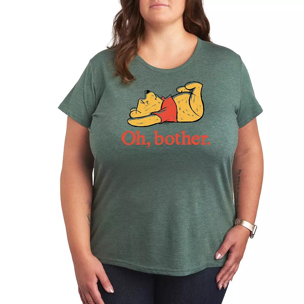 Disney's Winnie The Pooh Plus Oh Bother Graphic Tee, Women's,  Product Image