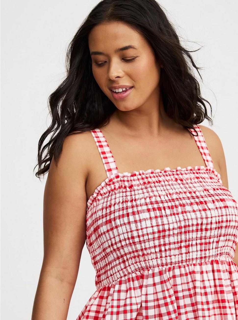 Smocked Tube Mini Dress Product Image