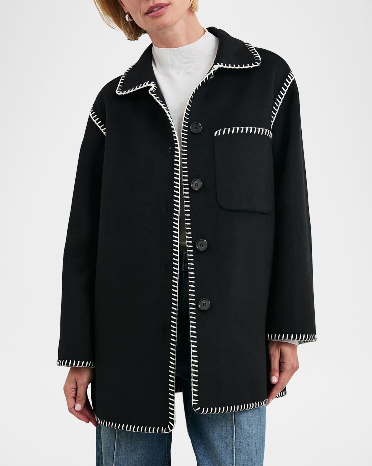 Odyssey Whipstitch Shirt Jacket  Product Image