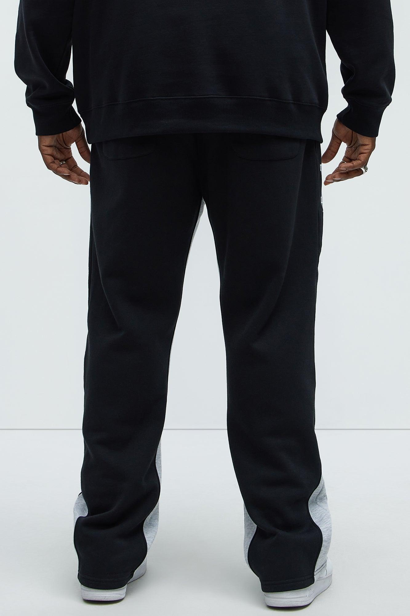 Raiders Bold Flare Sweatpants - Black Male Product Image