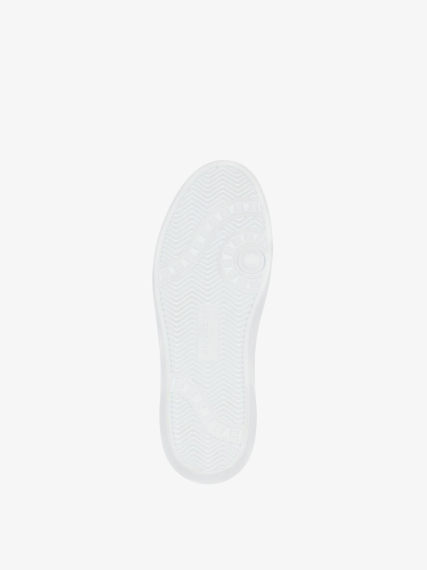 G Set sneakers in leather and perforated suede Product Image