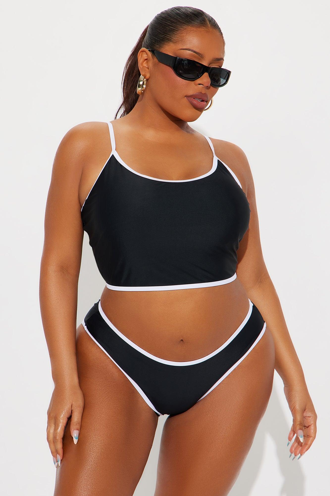 Honolulu Tankini 2 Piece Bikini - Black Female Product Image