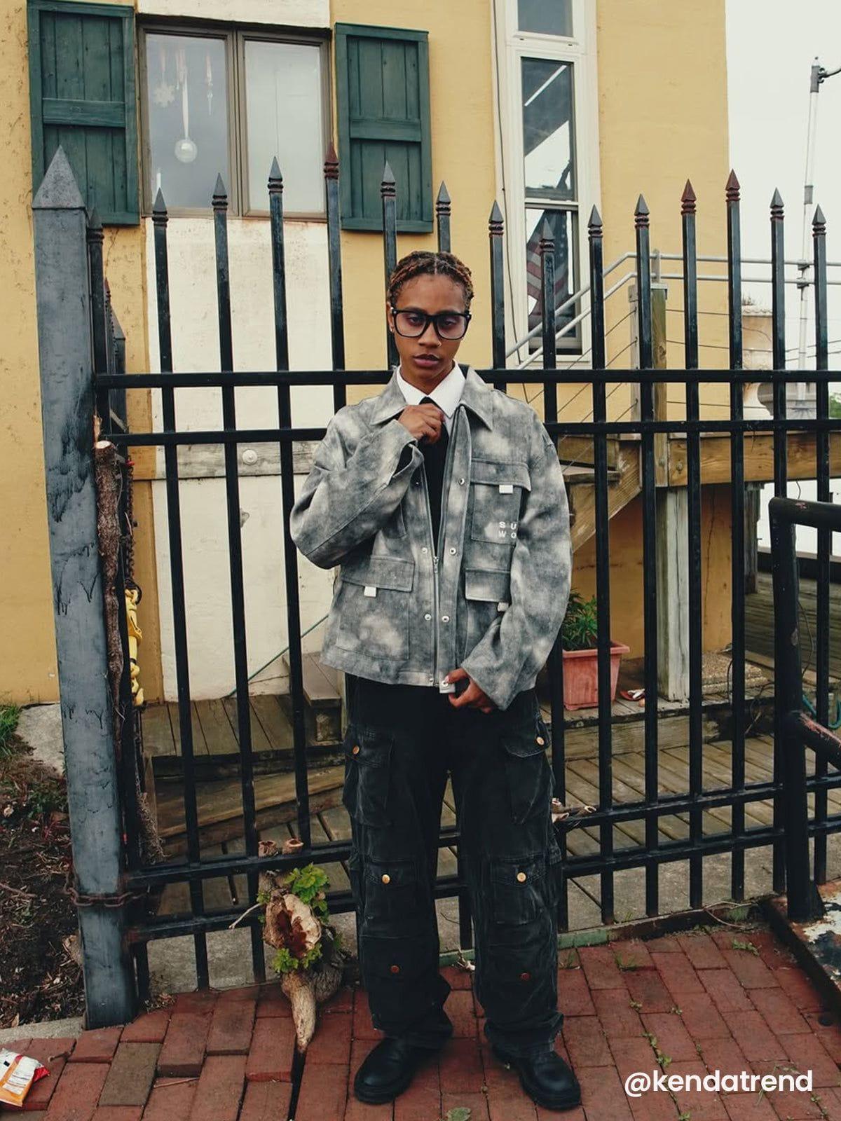 Aelfric Eden Baggy Multi-pocket Jeans Product Image