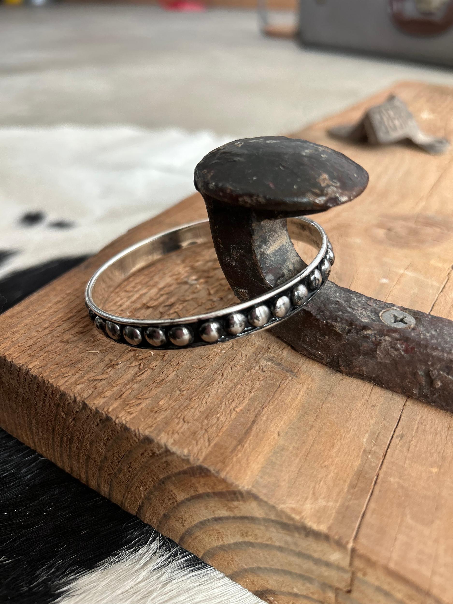 Western Style Bubble Bangle Bracelet Product Image