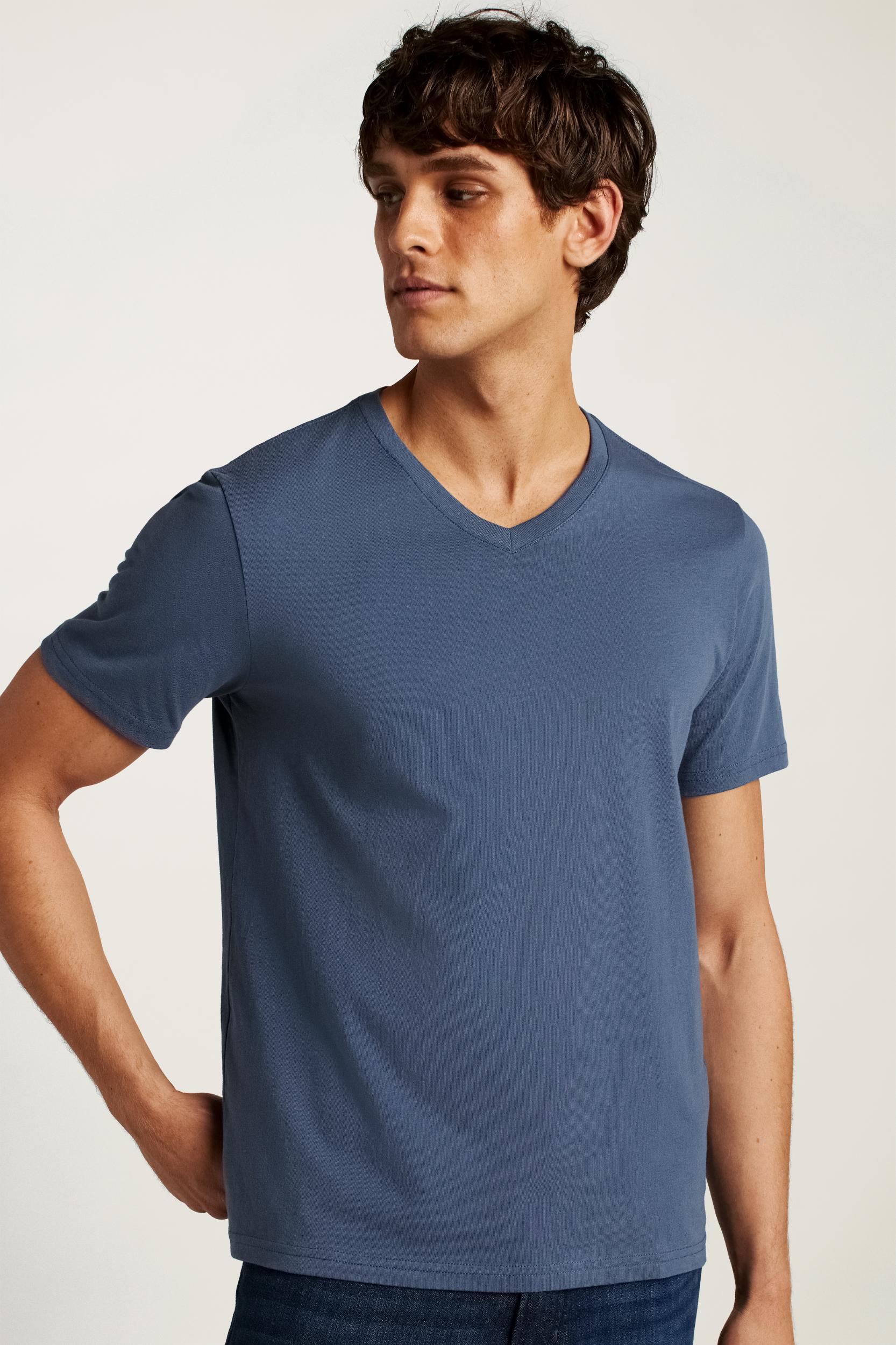 Forever Soft Cotton  V-Neck Tee Product Image
