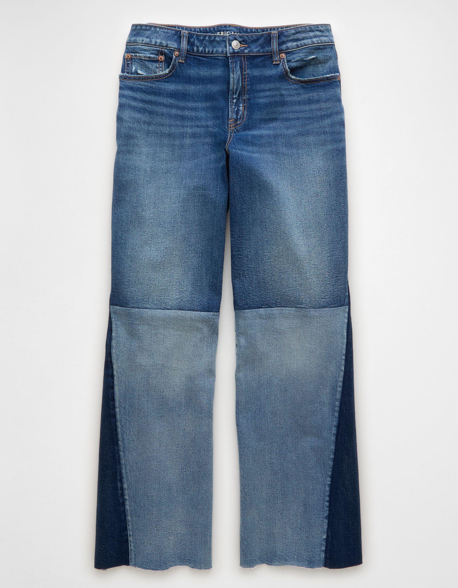 AE Stretch Low-Rise Baggy Wide-Leg Jean Product Image