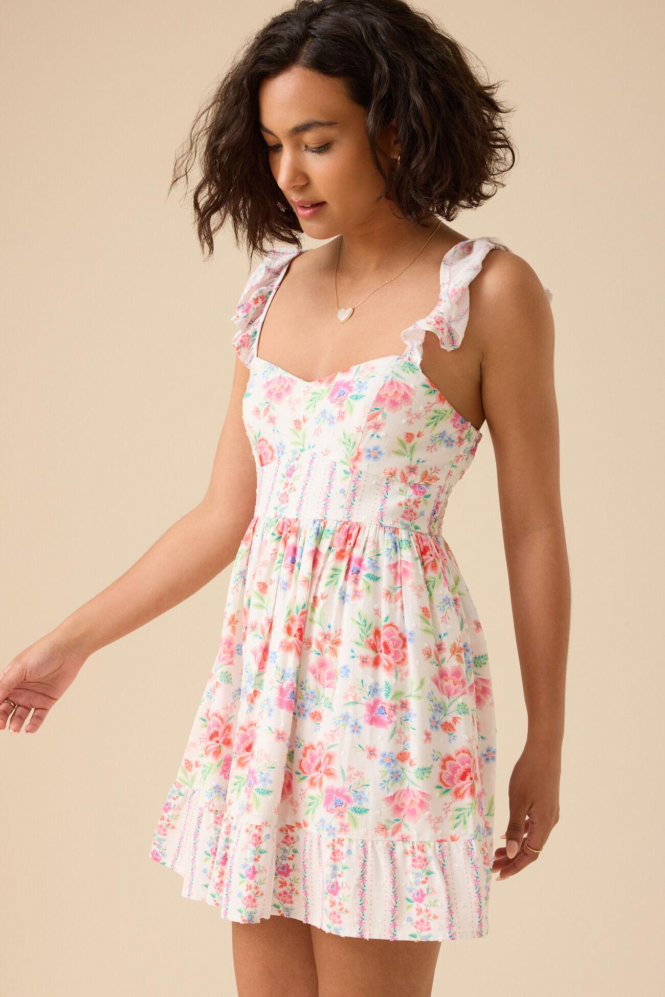 Lexi Floral Mini Dress Product Image