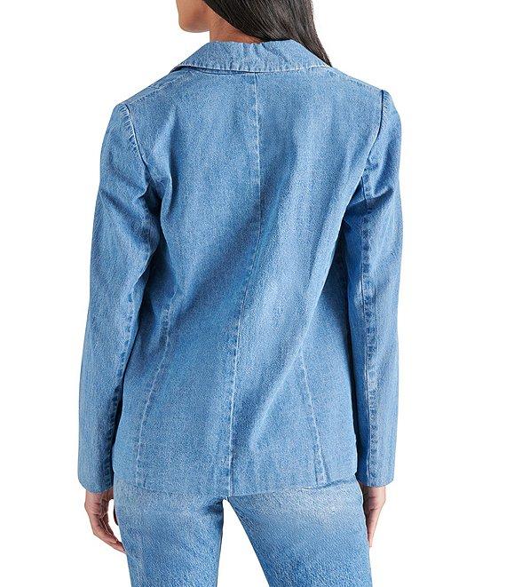 Steve Madden Payton Notch Lapel Long Sleeve Blazer Product Image