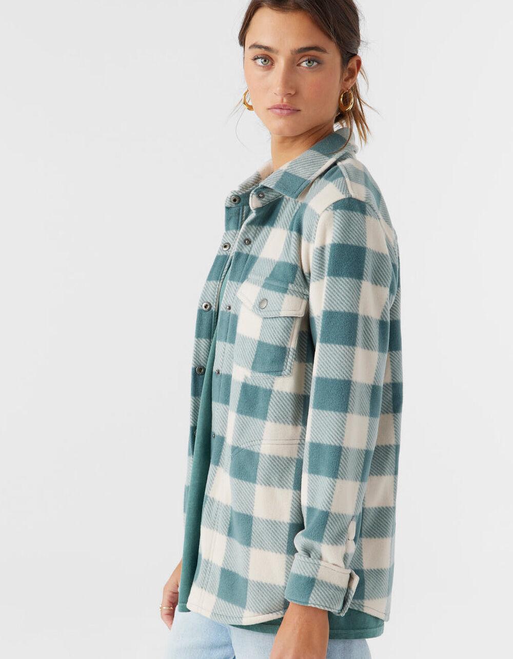 O'NEILL Zuma Womens Superfleece Flannel - BLUE COMBO Product Image