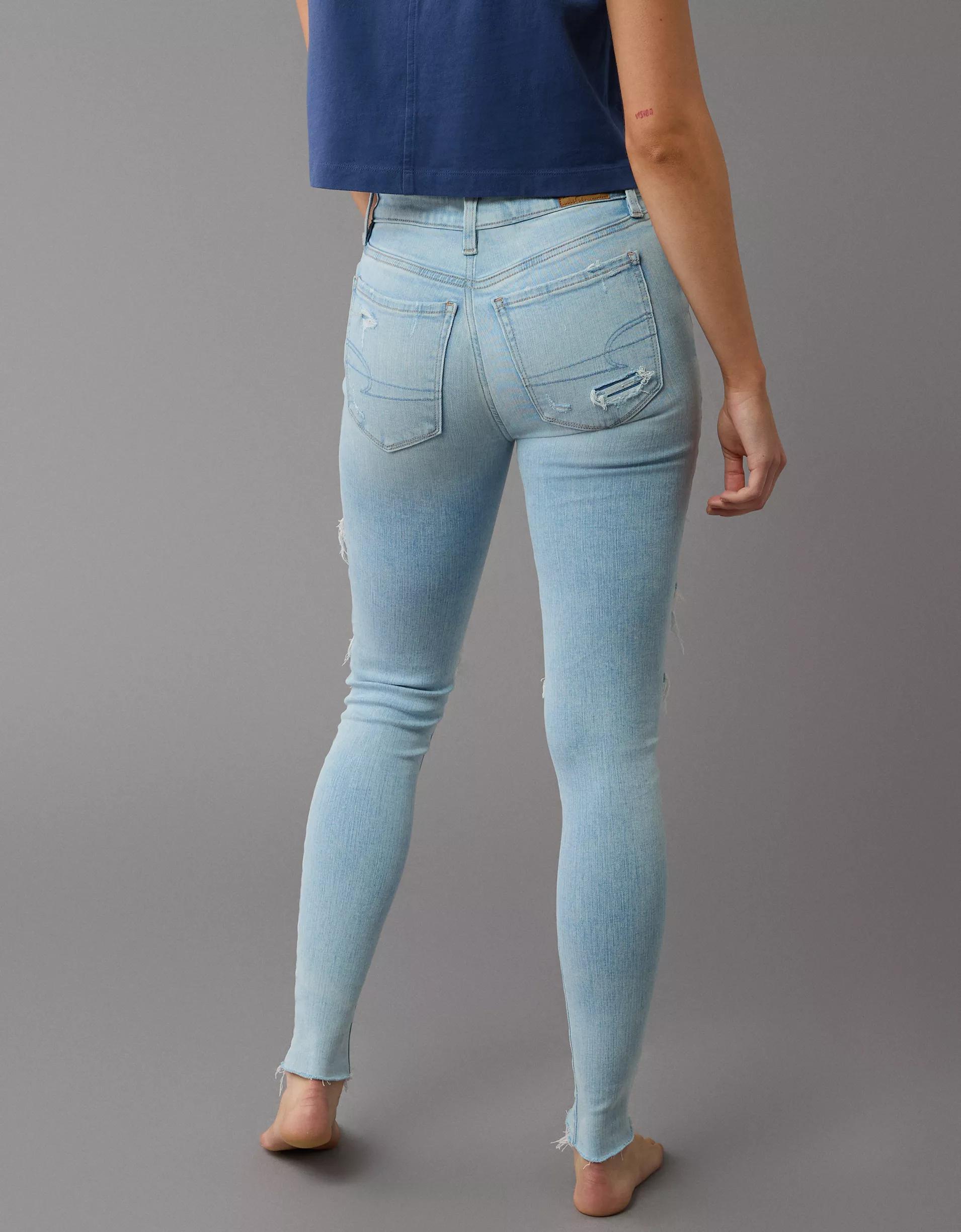 AE Next Level High-Waisted Ripped Jegging Product Image