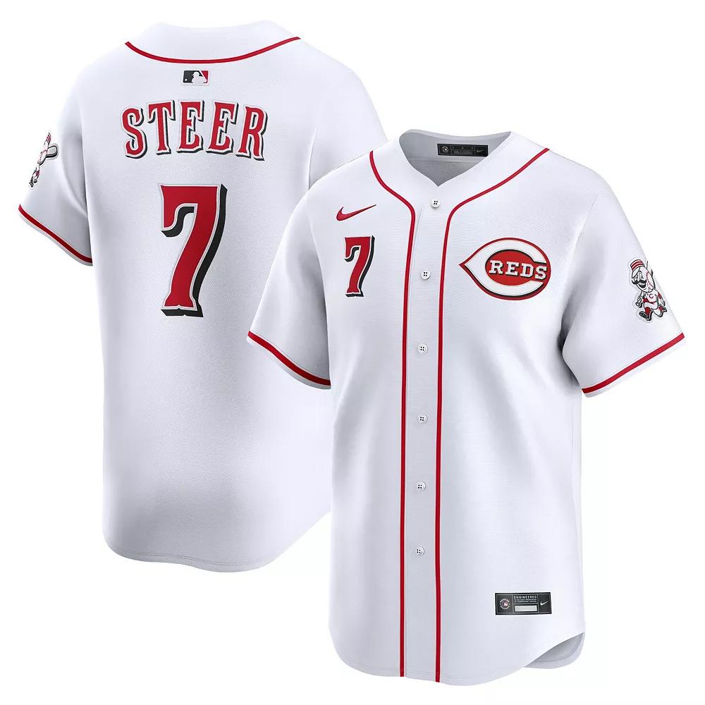 Spencer Steer Cincinnati Reds Nike Mens Dri-FIT ADV MLB Limited Jersey | LM25REHORE9-2A2 Product Image