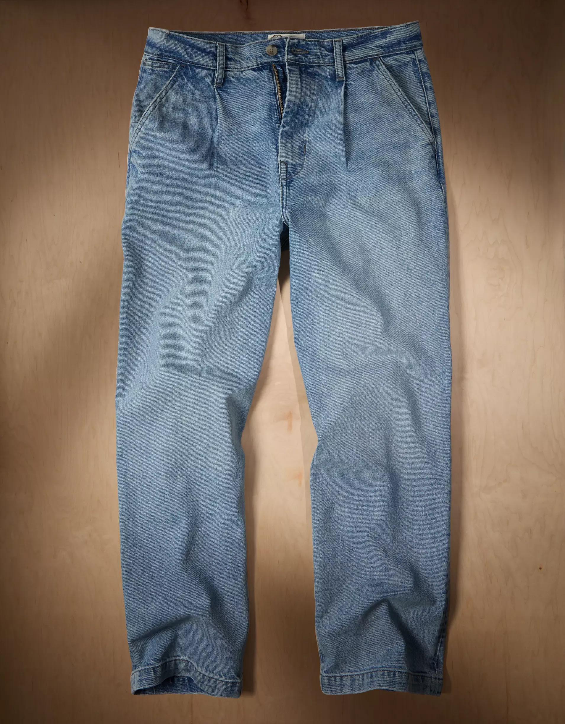 AE x Tru Kolors Pleated Denim Trouser Product Image