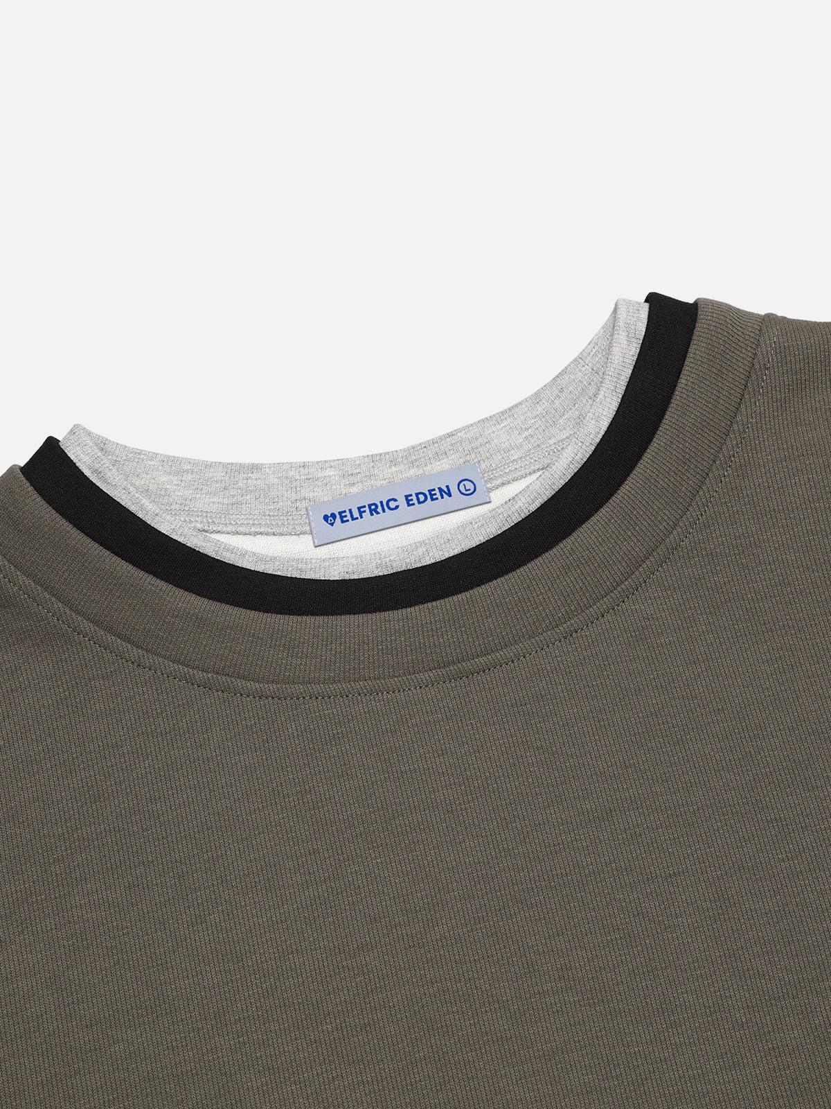 Aelfric Eden Color Blocking Two Layer Tee Product Image