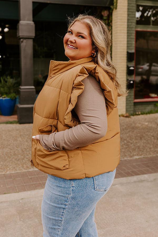Cabin Cutie Puffer Vest Curves Product Image