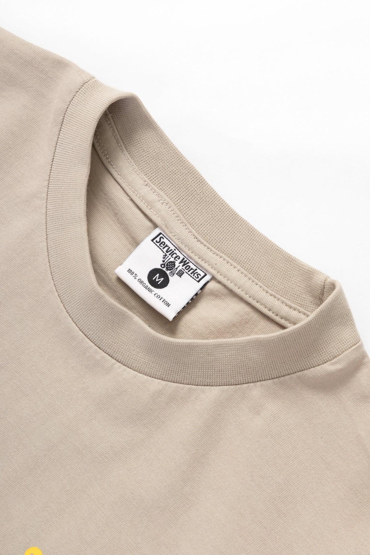 Service Works - Work + Pleasure Tee - Stone Product Image