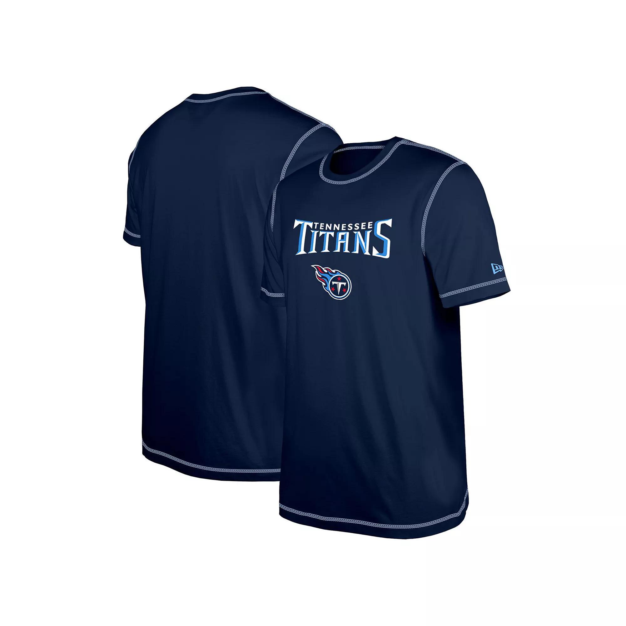 Men's New Era Brown Cleveland Browns Third Down Puff Print T-Shirt,  Product Image