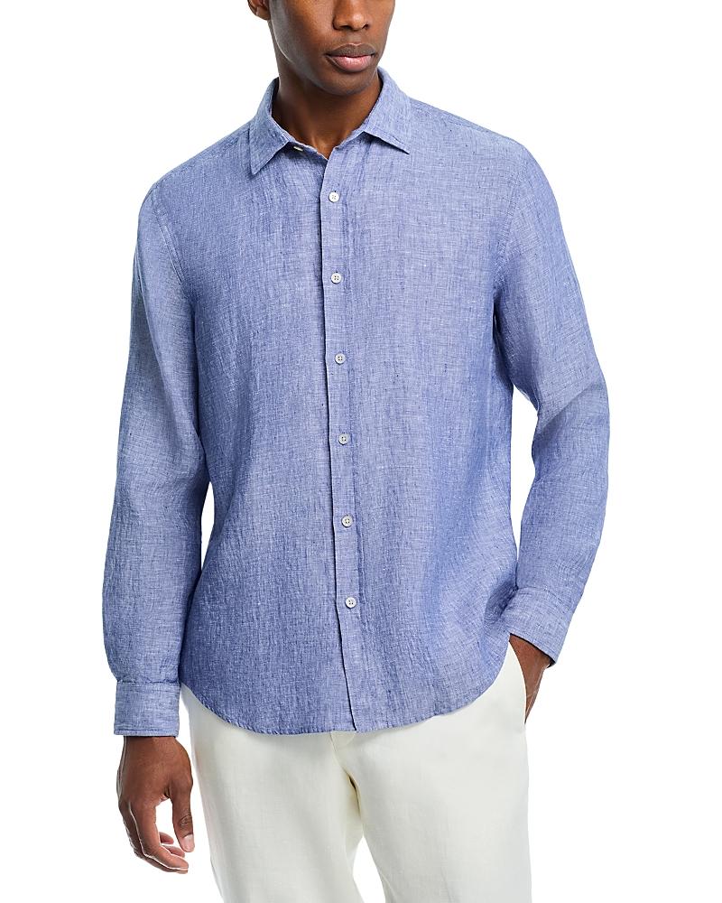 The Mens Store at Bloomingdales Standard Fit Linen Shirt - Exclusive Product Image
